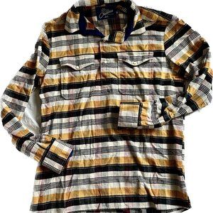 Chubbies Beach Ware Long Sleeve Plaid Shirt